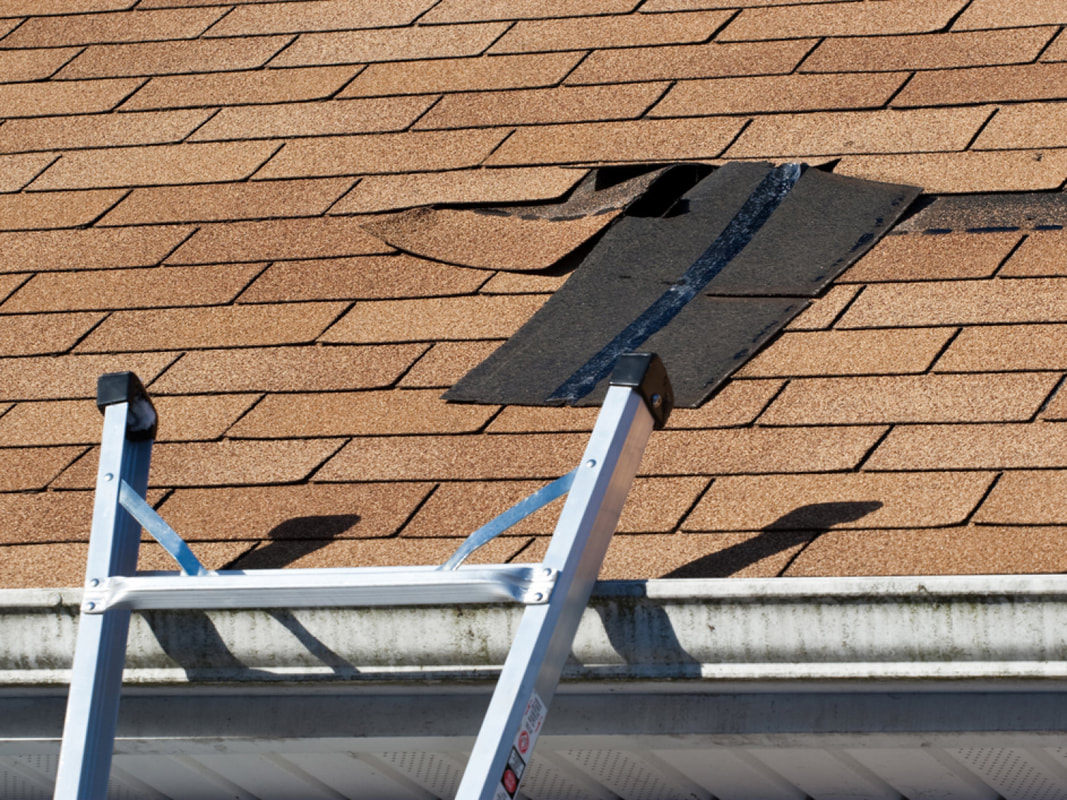 Roof Shingles Repair on Standing Seam Roof